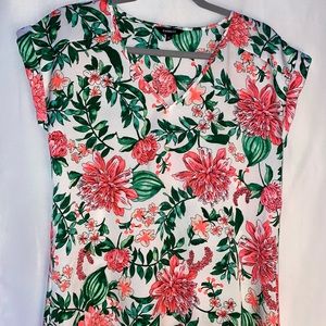 Express short sleeve blouse